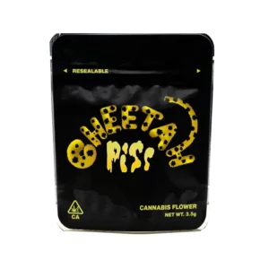 Cheetah Piss Strain Cali Pack Mylar Bags/Pouches