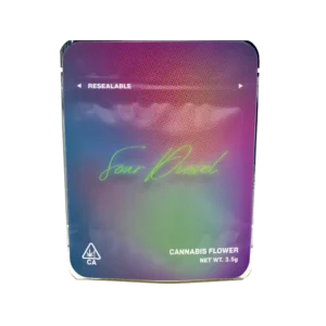 Sour Diesel Mylar Bags/Strain Pouches/Cali Packs