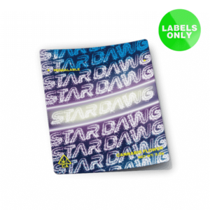 Stardawg Mylar Bag Strain Labels