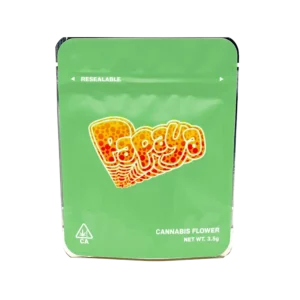 Papaya Mylar Bags/Strain Pouches/Cali Packs