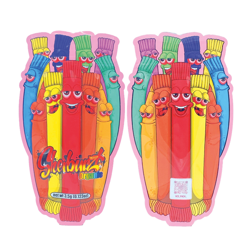 Custom Shaped Direct Print Mylar Bags