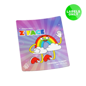Z Face Mylar Bag Strain Labels