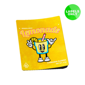Lemonade Mylar Bag Strain Labels