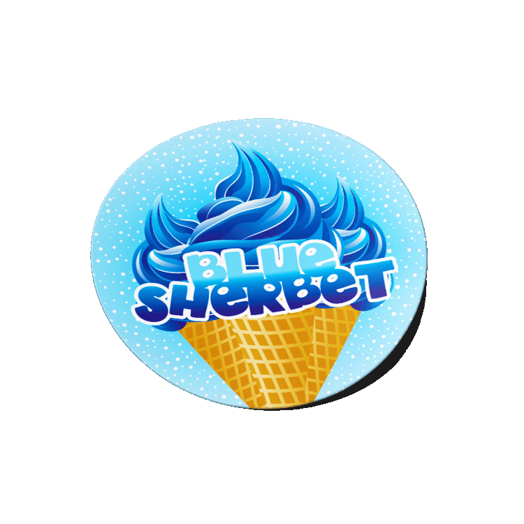 Blue Sherbet Strain/Slap Stickers/Labels.