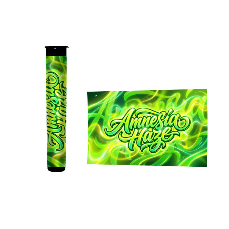 Amnesia Haze Pre Roll Tubes 116mm Labelled