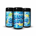 Blue Sherbet Tall 100ML / 7G Labelled Miron Glass Jars
