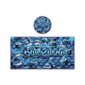 Blue Zushi Tall 100ML / 7G Miron Glass Jar LABELS ONLY