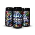 Candy Chrome Tall 100ML / 7G Labelled Miron Glass Jars