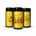 Cheese Tall 100ML / 7G Labelled Miron Glass Jars