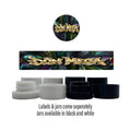 Don Mega Side and Lid Labels with 5ml Extract Jars