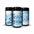 Fresh Powder Tall 100ML / 7G Labelled Miron Glass Jars