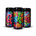 Gushers Tall 100ML / 7G Labelled Miron Glass Jars