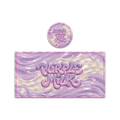 Purple Milk Tall 100ML / 7G Miron Glass Jar LABELS ONLY