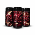 Red Velvet Tall 100ML / 7G Labelled Miron Glass Jars