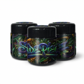 Side Piece Squat 100ML / 7G Labelled Miron Glass Jars