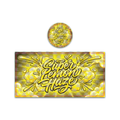 Super Lemon Haze Tall 100ML / 7G Miron Glass Jar LABELS ONLY