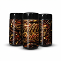 Truffle Cake Tall 100ML / 7G Labelled Miron Glass Jars