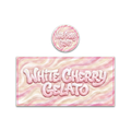 White Cherry Gelato Tall 100ML / 7G Miron Glass Jar LABELS ONLY