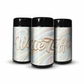 White Taffi Tall 100ML / 7G Labelled Miron Glass Jars