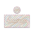 White Taffi Tall 100ML / 7G Miron Glass Jar LABELS ONLY