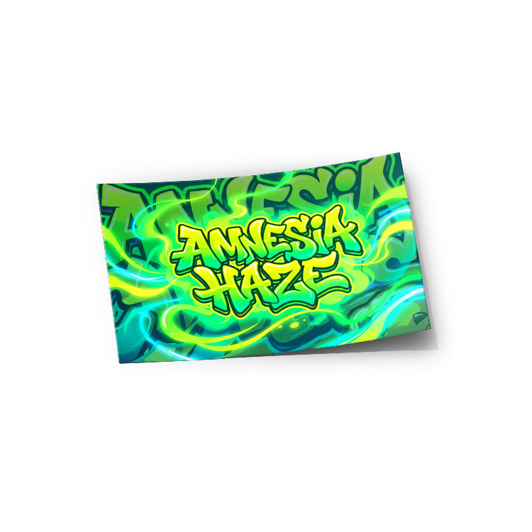 Amnesia Haze Strain Labels