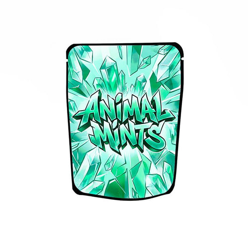 Animal Mintz Labelled Mylar Bags - Strain Labels