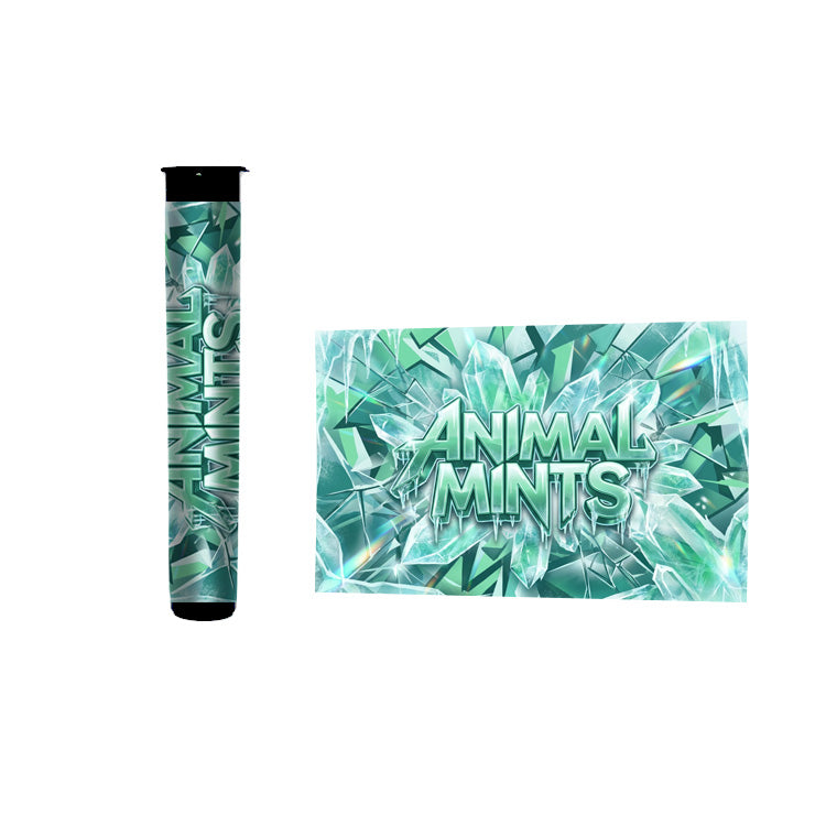 Animal Mintz Pre Roll Tubes 116mm Labelled