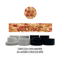 Apple Fritter Side and Lid Labels with 5ml Extract Jars - Strain Labels