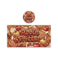 Apple Fritter Tall 100ML / 7G Miron Glass Jar LABELS ONLY