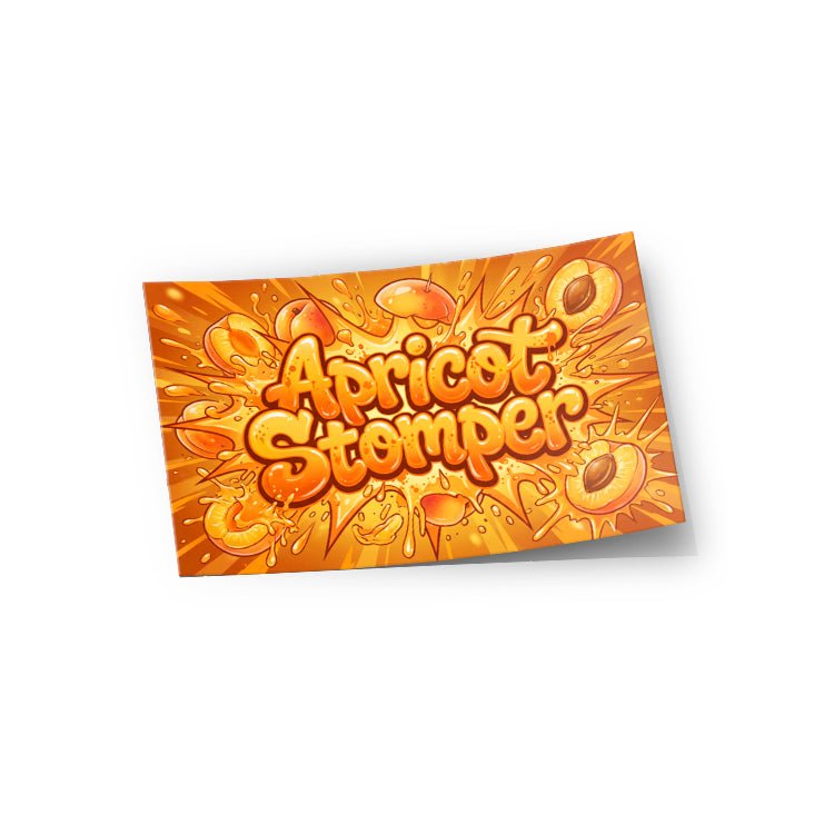 Apricot Stomper Strain Labels - Strain Labels