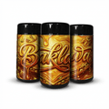 Baklava Tall 100ML / 7G Labelled Miron Glass Jars - Strain Labels