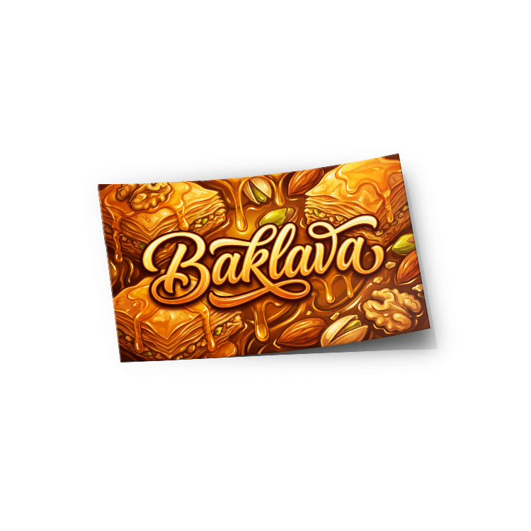 Baklava Strain Labels