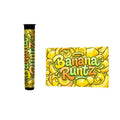 Banana Runtz Pre Roll Tubes 116mm Labelled - Strain Labels
