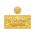 Banana Runtz Tall 100ML / 7G Miron Glass Jar LABELS ONLY - Strain Labels