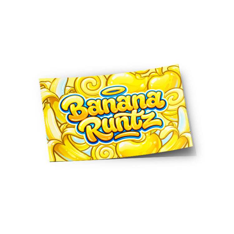 Banana Runtz Strain Labels