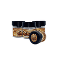 Biscotti 60ml/2oz Labelled Clear Chubby Gorilla Child Proof Plastic Jars - Strain Labels
