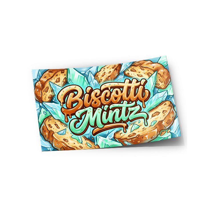 Biscotti Mintz Strain Labels - Strain Labels