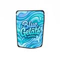 Blue Gelato Labelled Mylar Bags - Strain Labels