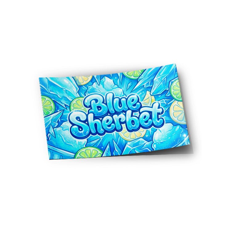 Blue Sherbet Strain Labels - Strain Labels