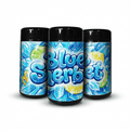 Blue Sherbet Tall 100ML / 7G Labelled Miron Glass Jars - Strain Labels