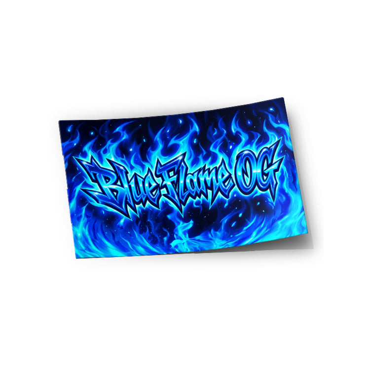 Blue Flame OG Strain Labels