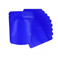 Blue Matte 3.5G Mylar Bags