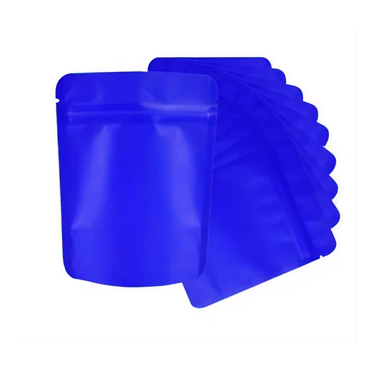 Blue Matte 3.5G Mylar Bags