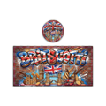 Britscotti Tall 100ML / 7G Miron Glass Jar LABELS ONLY - Strain Labels