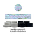 Bubble Bath Side and Lid Labels with 5ml Extract Jars