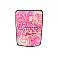 Bubblegum Gelato Labelled Mylar Bags - Strain Labels