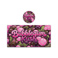 Bubblegum Kush Tall 100ML / 7G Miron Glass Jar LABELS ONLY - Strain Labels