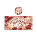 Cali Rose Tall 100ML / 7G Miron Glass Jar LABELS ONLY - Strain Labels