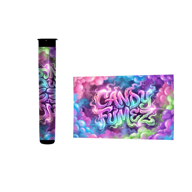 Candy Fumez Pre Roll Tubes 116mm Labelled