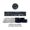 Chauffeur Side and Lid Labels with 5ml Extract Jars - Strain Labels